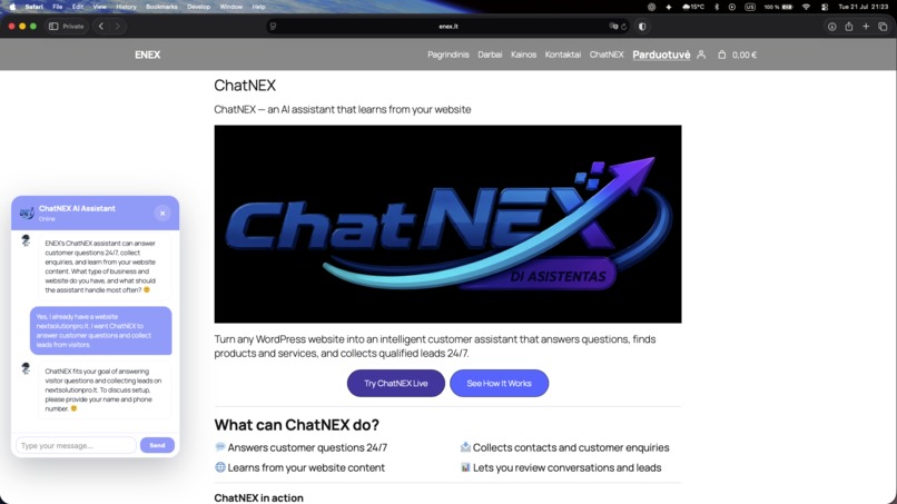ChatNEX – screenshot 4