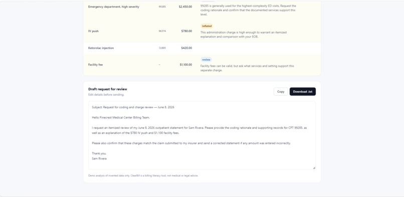 ClearBill – screenshot 5