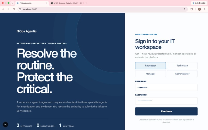ITOps Agentic – screenshot 6