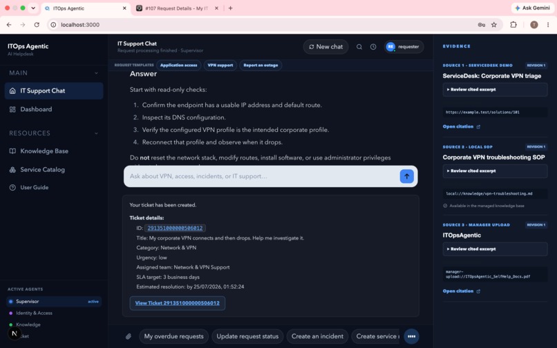ITOps Agentic – screenshot 10