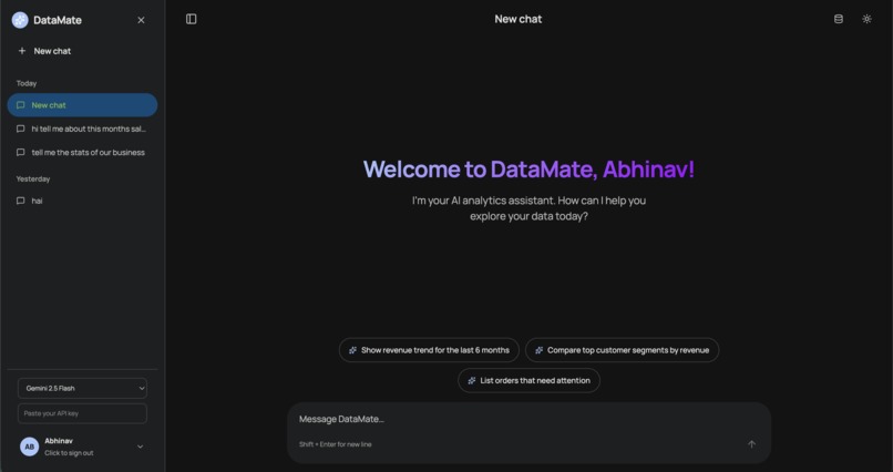 DataMate – screenshot 3
