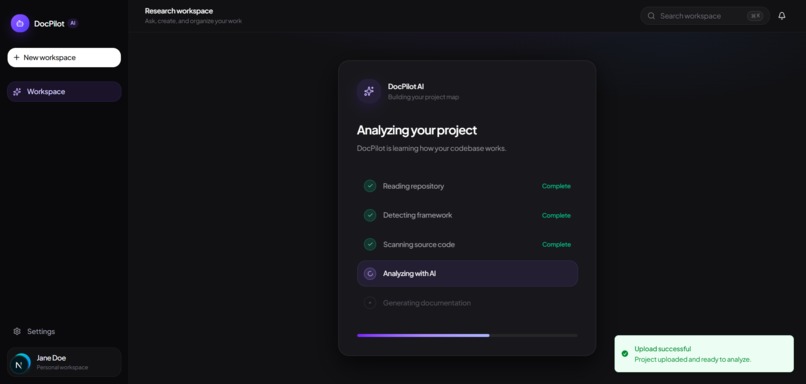 AI Feature Documentation Generator – screenshot 4
