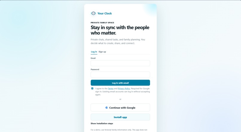 Your Clock – screenshot 1