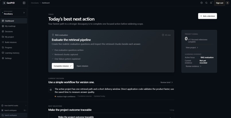 GenPHD: Decision Intelligence for AI Engineers – screenshot 4