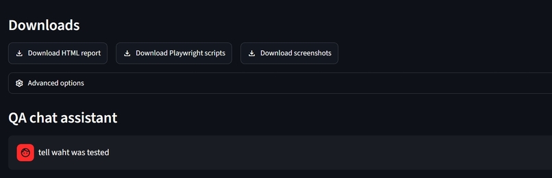 TestingAgent – screenshot 4