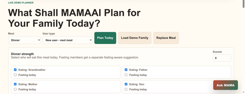 MAMA AI – screenshot 1