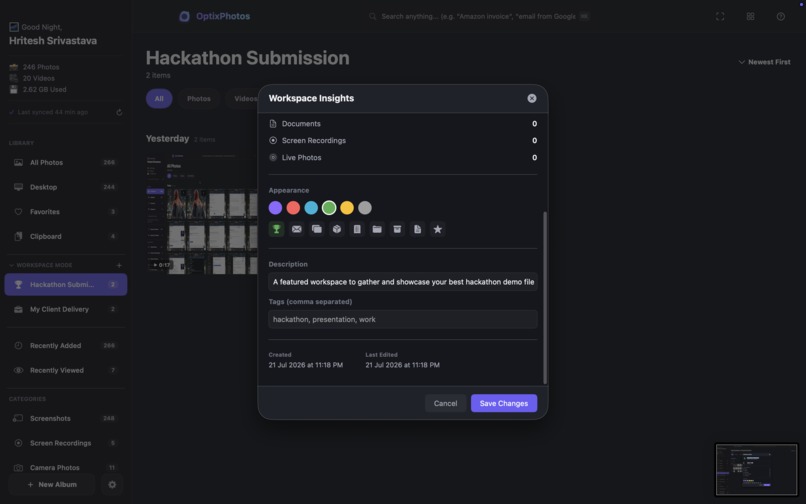 OptixPhotos – screenshot 5