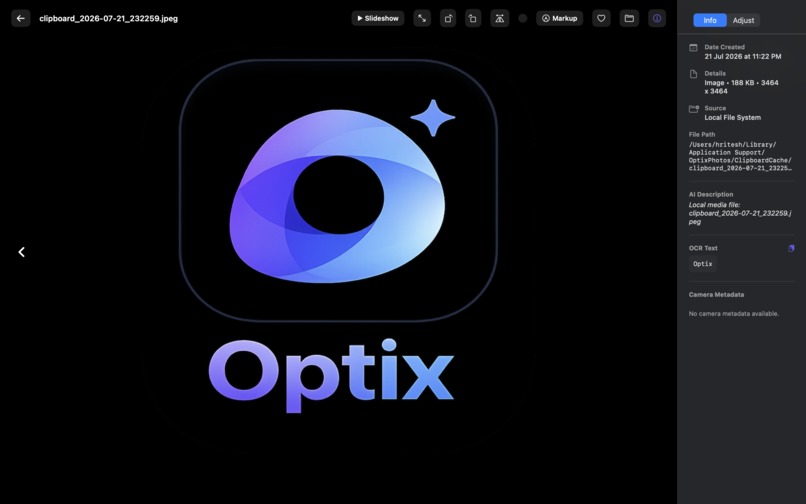 OptixPhotos – screenshot 8