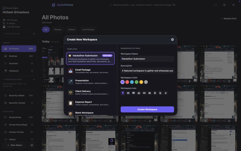 OptixPhotos – screenshot 3