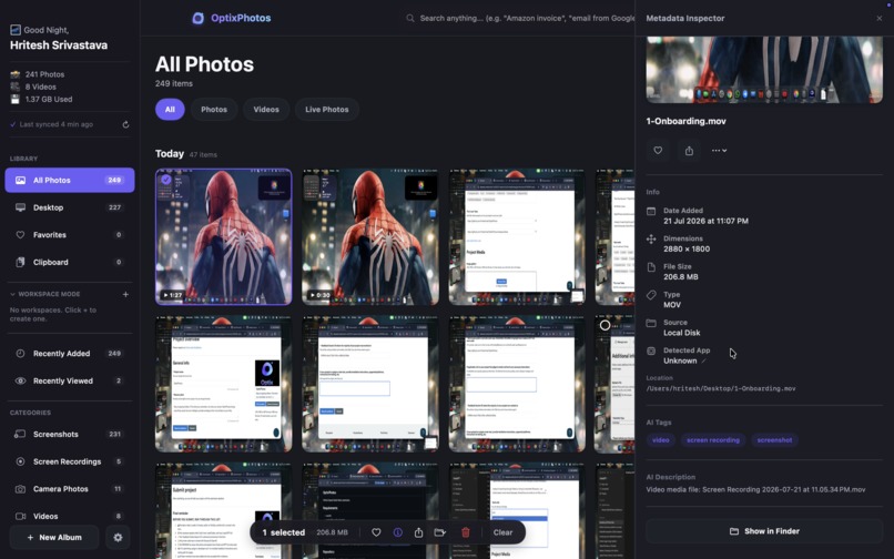 OptixPhotos – screenshot 7