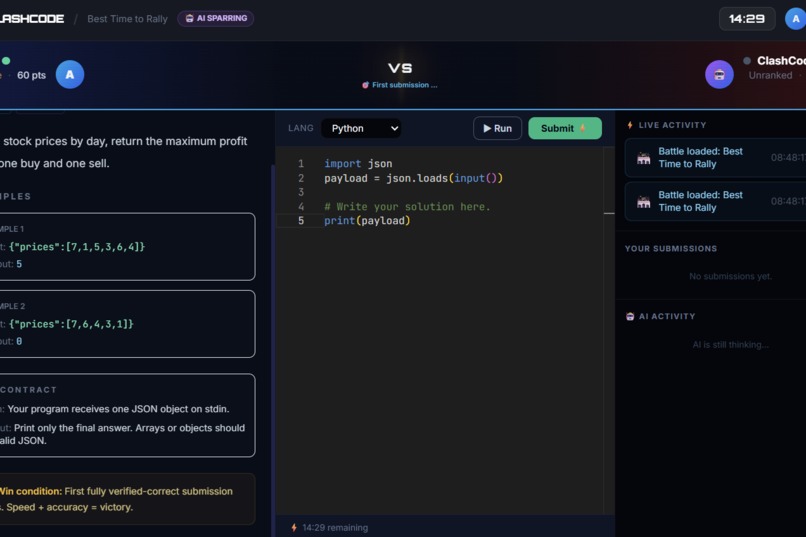 ClashCode – screenshot 3