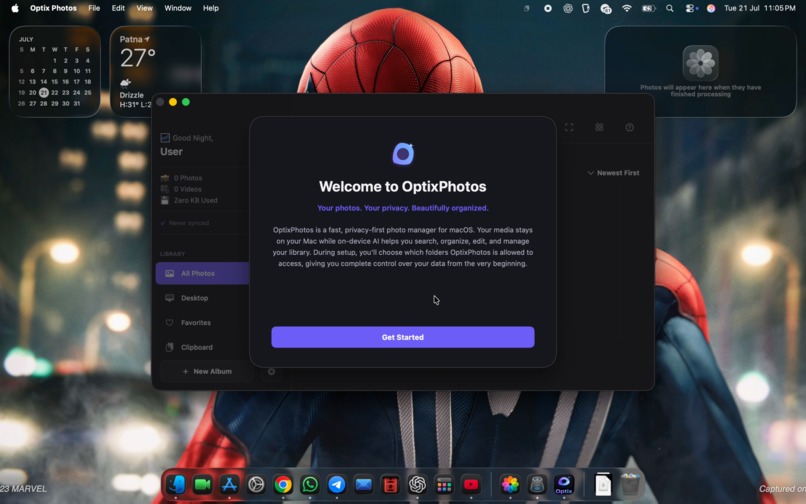OptixPhotos – screenshot 1