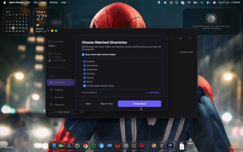 OptixPhotos – screenshot 2