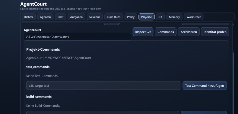AgentCourt – screenshot 1