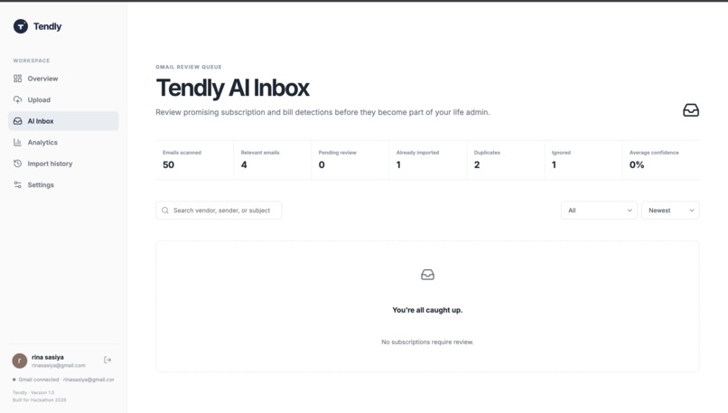 Tendly – screenshot 3