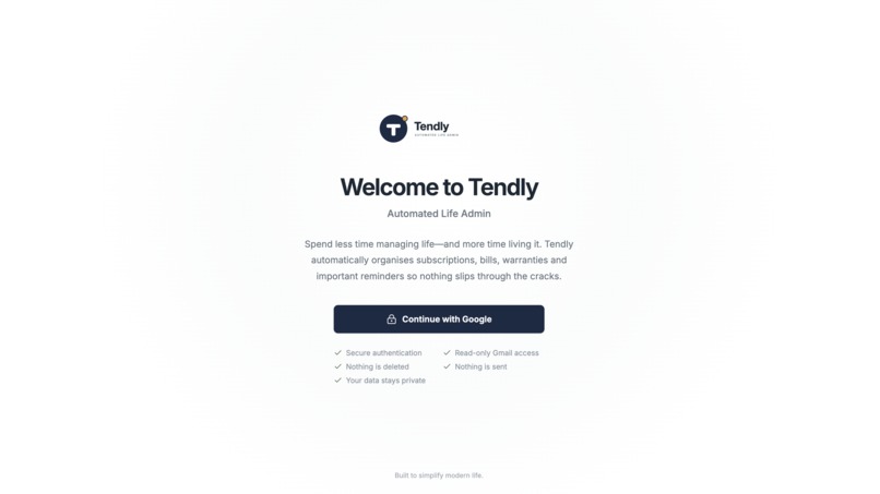 Tendly – screenshot 6