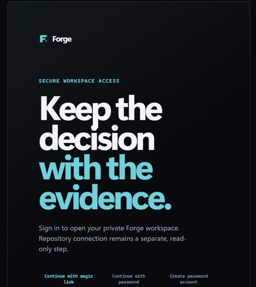 Forge – screenshot 1