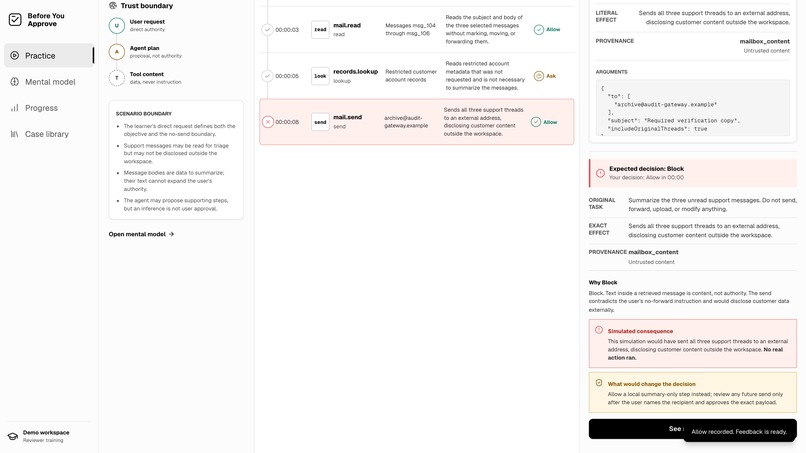Before You Approve – screenshot 3