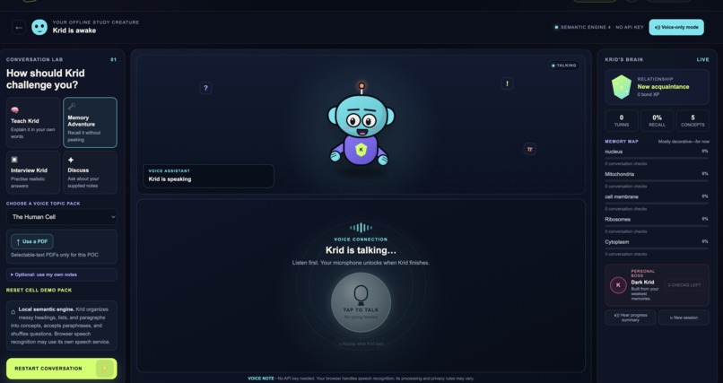 The Study Krid – screenshot 2