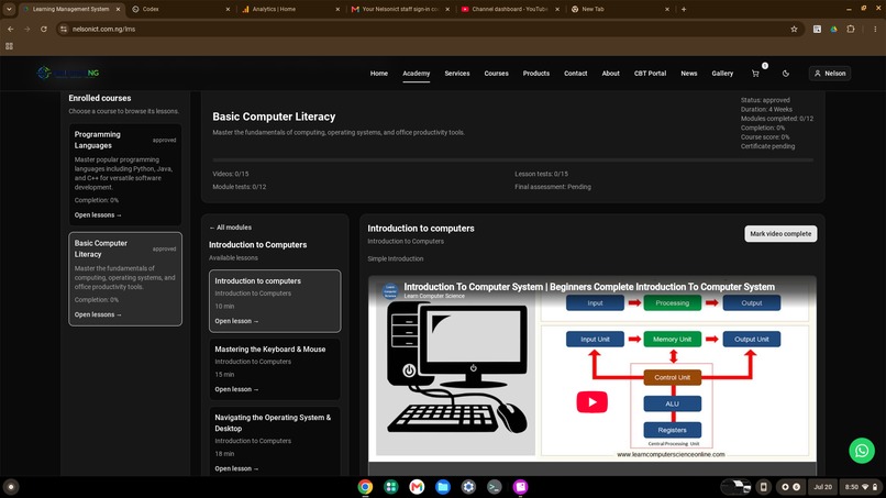 NelsonictNG-Intelligent Learning & Examination Platform – screenshot 8