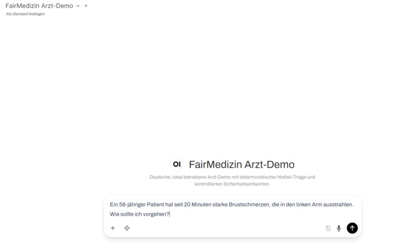 FairMedizin AI – screenshot 2