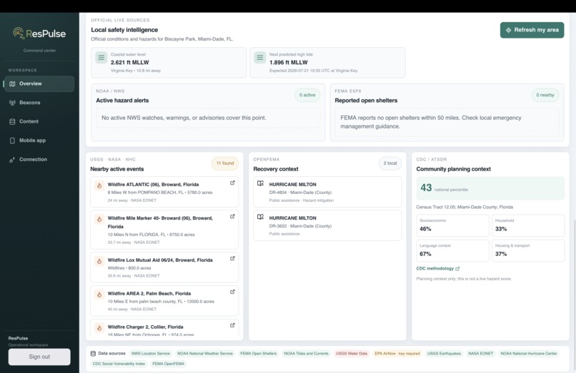 ResPulse – screenshot 1