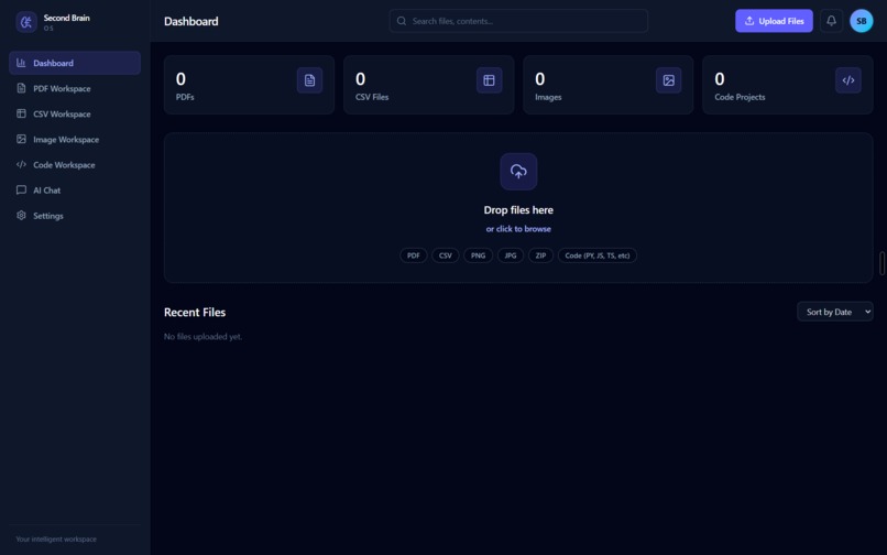 Second Brain OS – screenshot 1