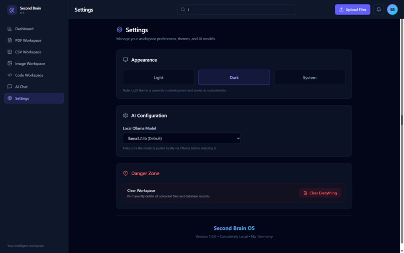 Second Brain OS – screenshot 5