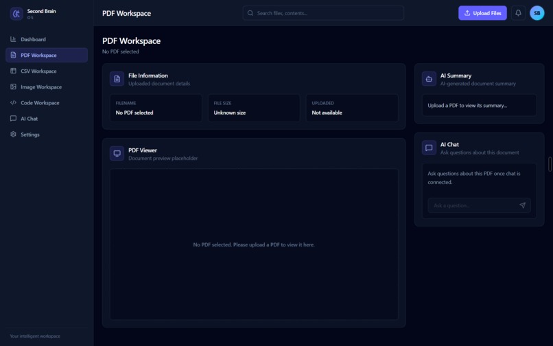 Second Brain OS – screenshot 2