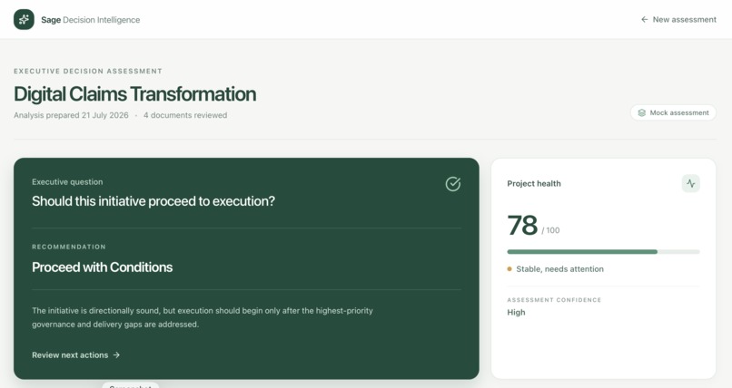 Sage Decision Intelligence – screenshot 4