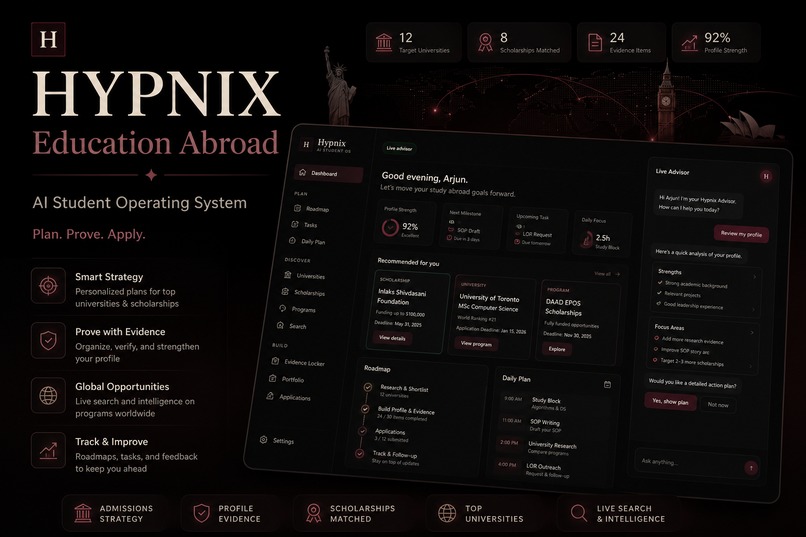 Hypnix Education Abroad – screenshot 1