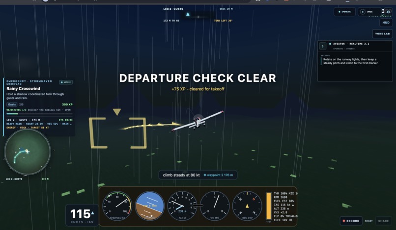 Fable Flight: Your Personal AI Flight Simulator – screenshot 3