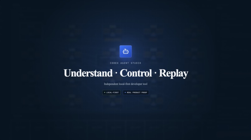Codex Agent Studio – screenshot 1