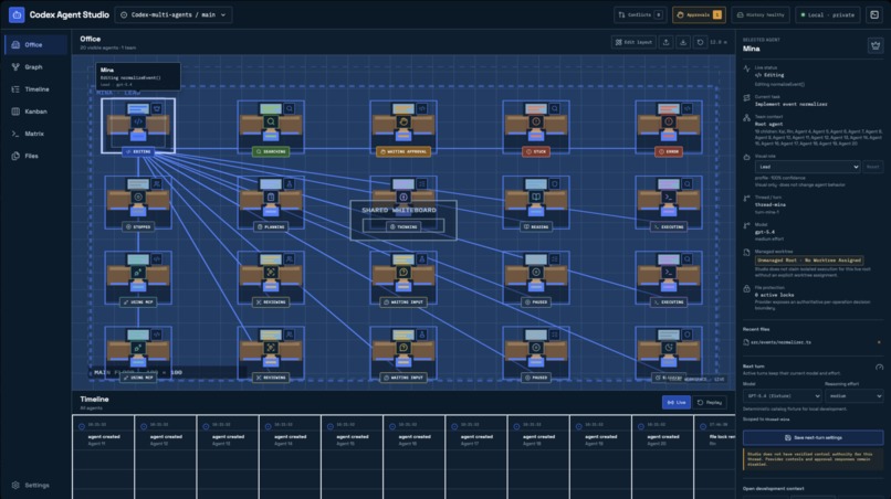 Codex Agent Studio – screenshot 2