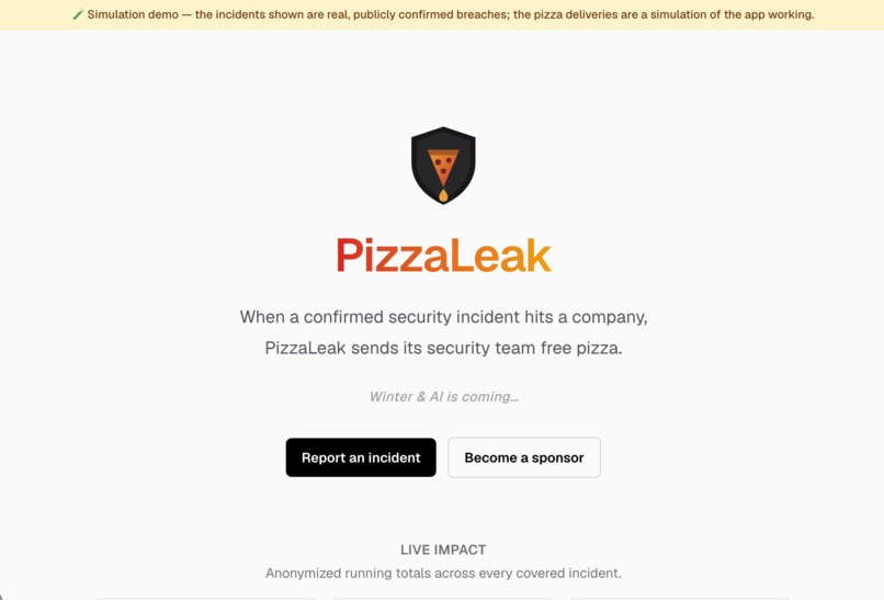 PizzaLeak – screenshot 1