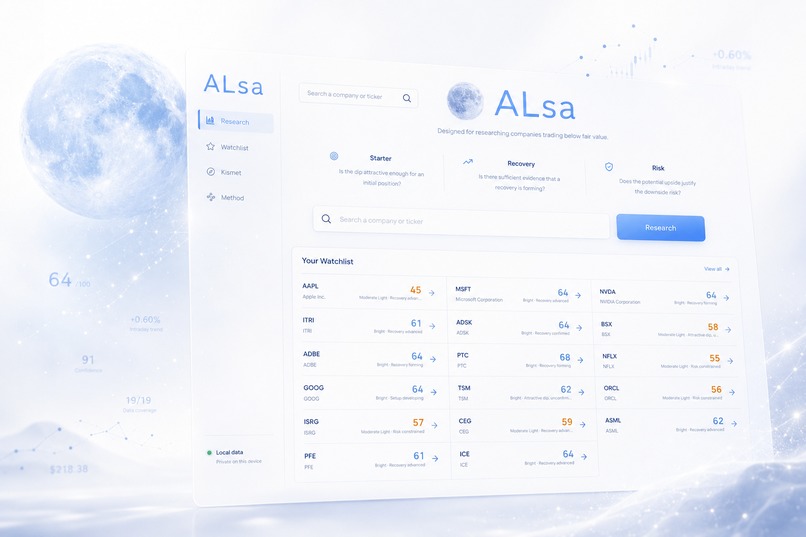 ALsa — Your Personal Stock Research Studio – screenshot 2