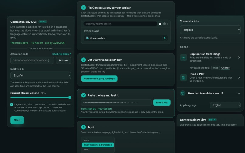 Contextualogy – screenshot 2