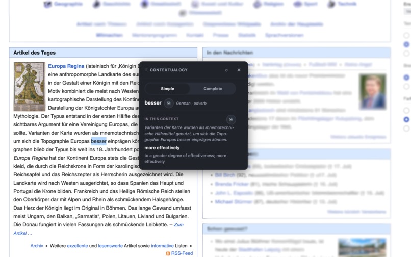 Contextualogy – screenshot 3