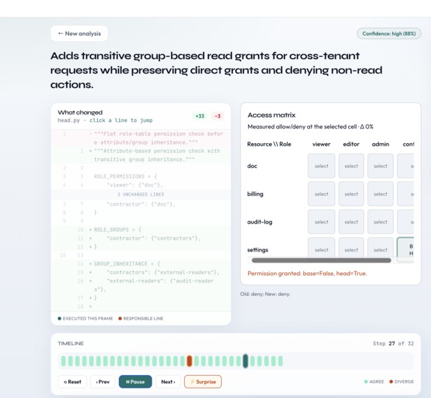 LEVER - Verified, Playable Code Diffs – screenshot 7