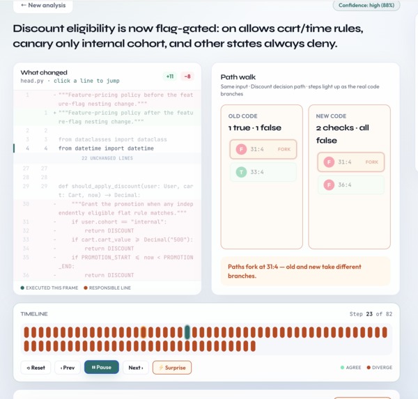 LEVER - Verified, Playable Code Diffs – screenshot 8