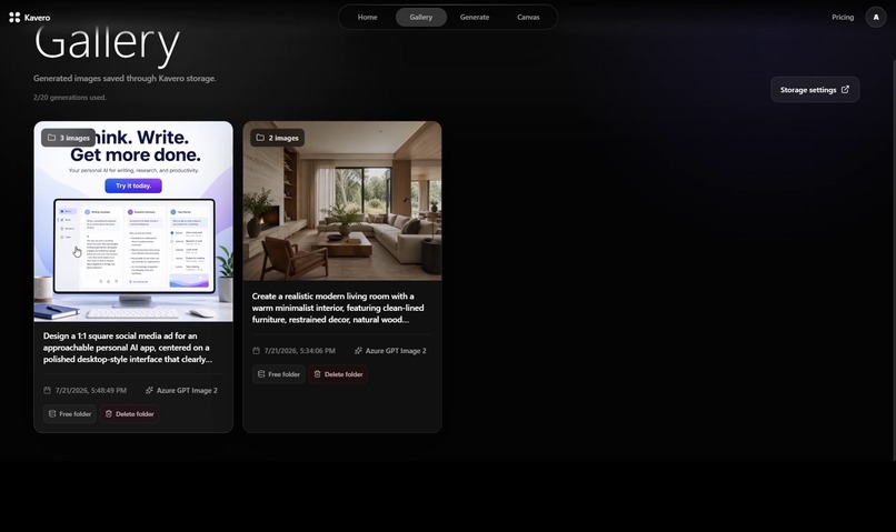 Kavero Studio – screenshot 2