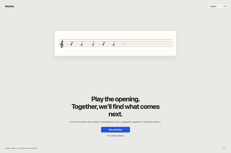 Musica – screenshot 1
