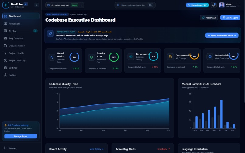 DevPulse – screenshot 4