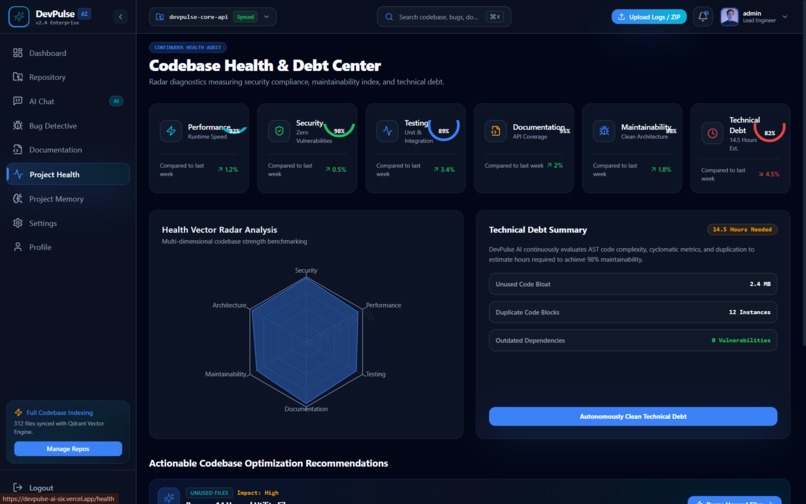 DevPulse – screenshot 5