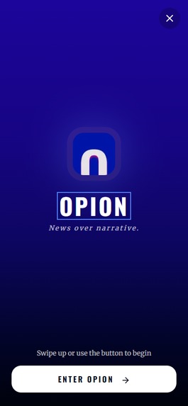 OPION – screenshot 1