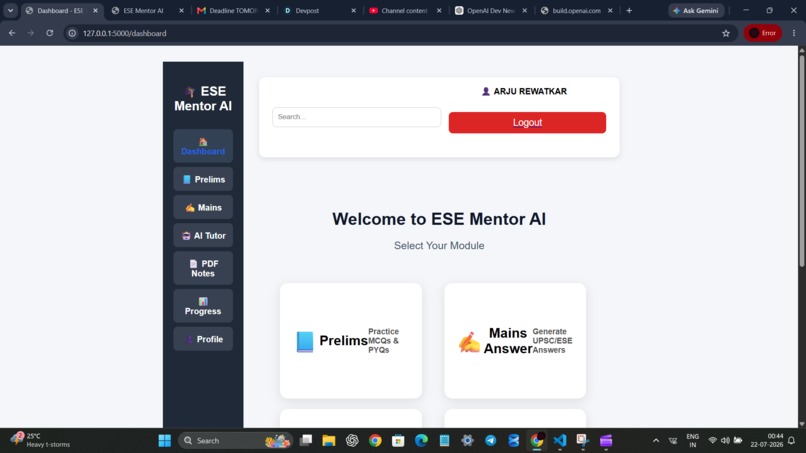 ESE Mentor AI – screenshot 4