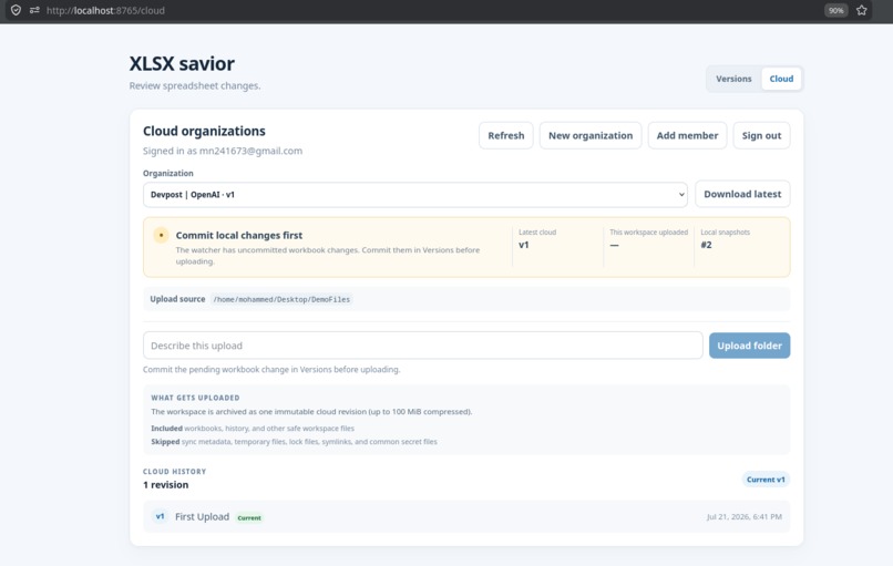 XLSX savior  – screenshot 3
