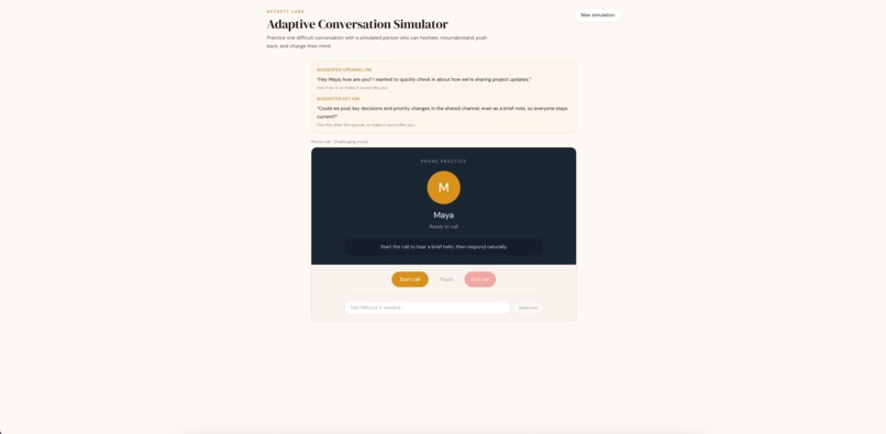 Beckett – screenshot 3