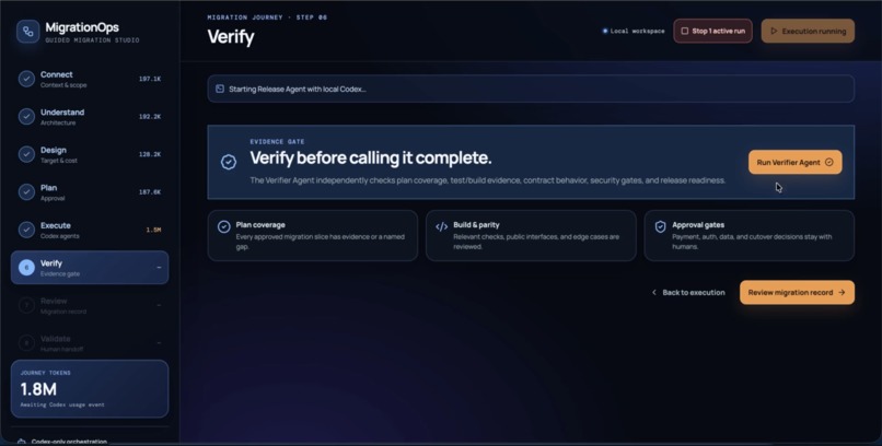 MigrationOps – screenshot 5