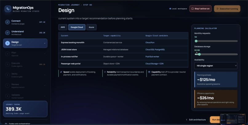 MigrationOps – screenshot 6
